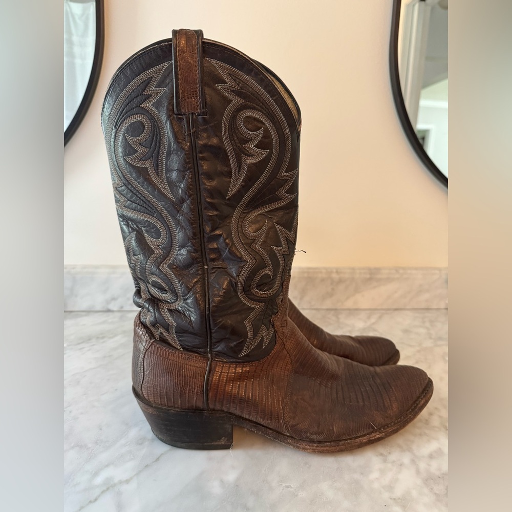 Dan Post Leather Cowboy Boots size 10